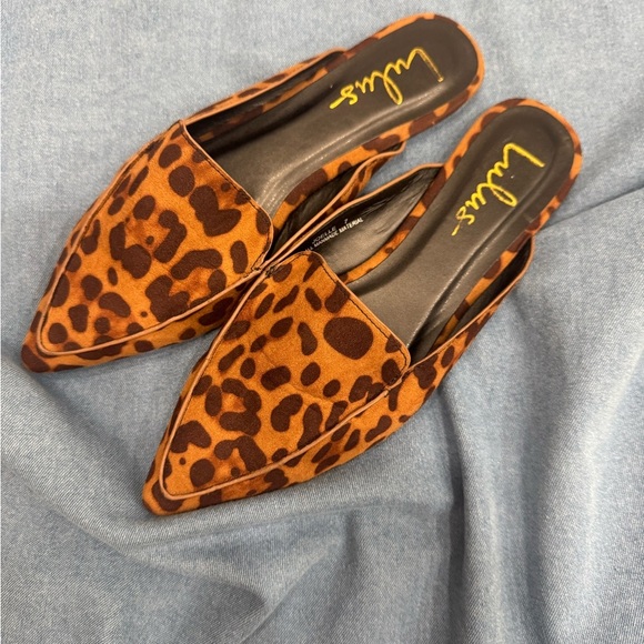 Lulus Shoes - Lulu's Joelle Brown Leopard Print Flats